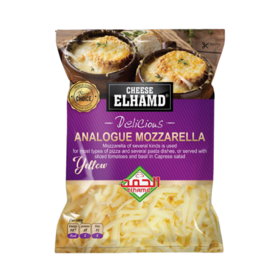 جبنه موتزريلا الحمد باوزان مختلفه